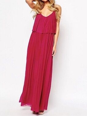 mango red chiffon dress MANGO - Floral-print chiffon dress red